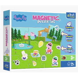 TREFL 93164 Magnetische Puzzles – Peppas Spiele