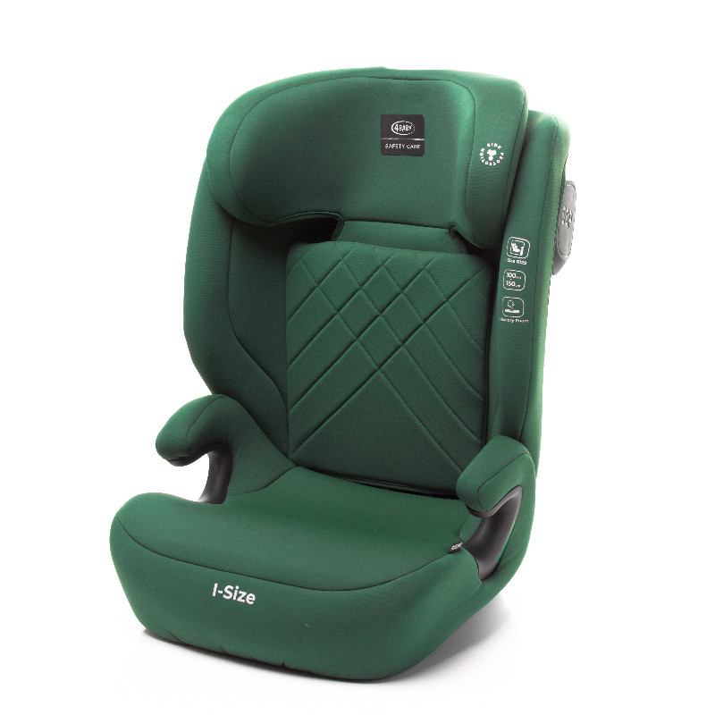 4 BABY Kindersitz NERO 100-150 cm DARK GREEN I-SIZE