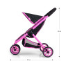 MILLY MALLY 5521 Puppenwagen Susie Prestige Black