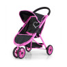 MILLY MALLY 5521 Puppenwagen Susie Prestige Black
