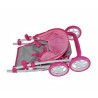 MILLY MALLY 2724 Puppenwagen Natalie Prestige Pink