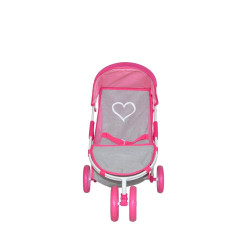 MILLY MALLY 2728 Puppenwagen Susie Prestige Pink