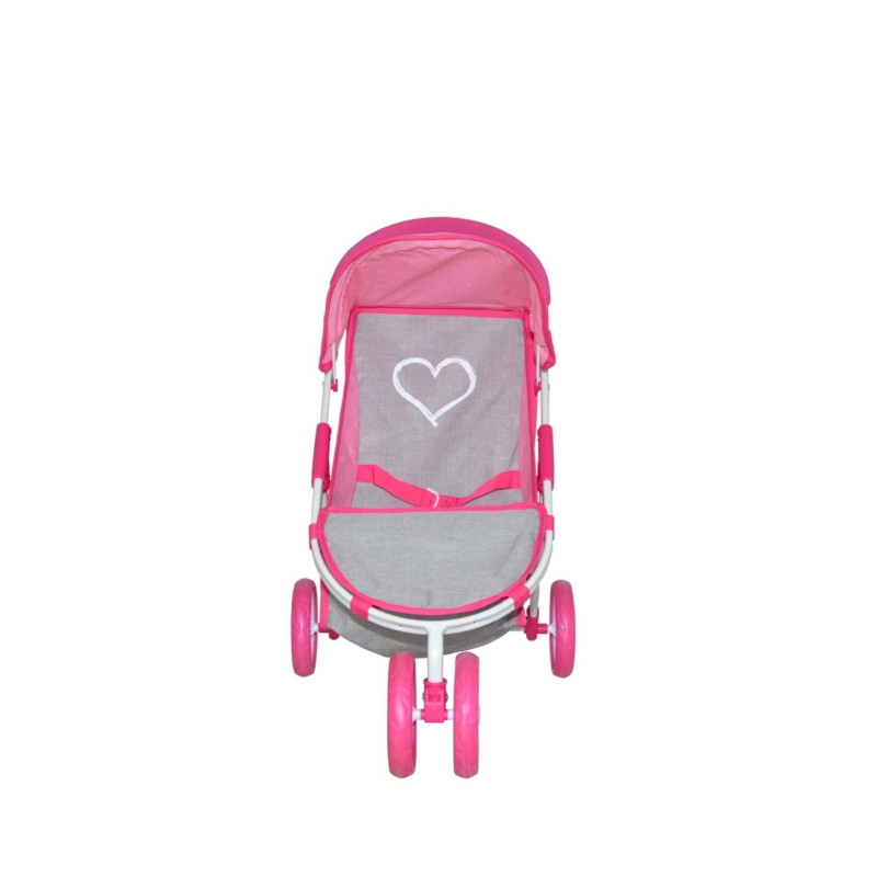 MILLY MALLY 2728 Puppenwagen Susie Prestige Pink