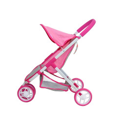 MILLY MALLY 2728 Puppenwagen Susie Prestige Pink