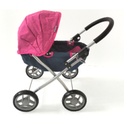 MILLY MALLY 4749 Puppenwagen Dori Prestige Navy
