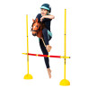 Hobby Horse Skippi Bernstein - Pferd am Stock für Kinder - A3 Zaumzeug
