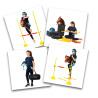 Skippi Sprungbarriere - leicht - tragbar - sicher - Hobby Horse