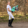 Skippi Decke und Ohrschützer für Hobby Horse - grün - pastell