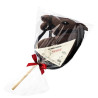 Hobby Horse Skippi gniady - Pferd auf einem Stock - Stock - für Kinder - A3 Zaumzeug