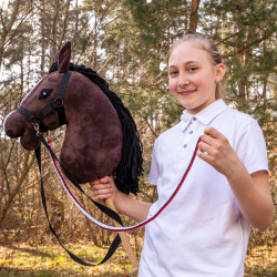 Halteband für Steckenpferd – inklusive Schlüsselband und Karotte – Skippi – als Geschenk