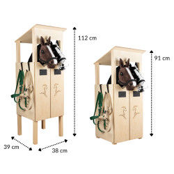 Stall für Steckenpferd – original, aus Holz, polnische Produktion von Skippi