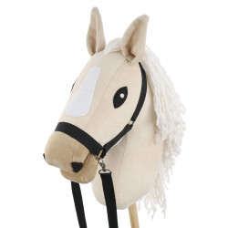 Hobby Horse Skippi Mandel A3 - Halfter und Zügel im Set - hell mandelfarben