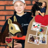 Hobby Horse Skippi Karmel A3 – Halfter und Zügel inklusive – beige