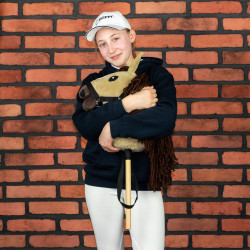 Hobby Horse Skippi Karmel A3 – Halfter und Zügel inklusive – beige
