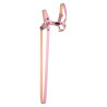 Skippi Trense für Hobby Horse - Zügel, Kunstleder - Rosa
