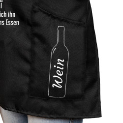 Schürze für kochende Frau