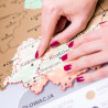 Entdeckerkarte Polen Kratzkarte REISENDER Geschenk