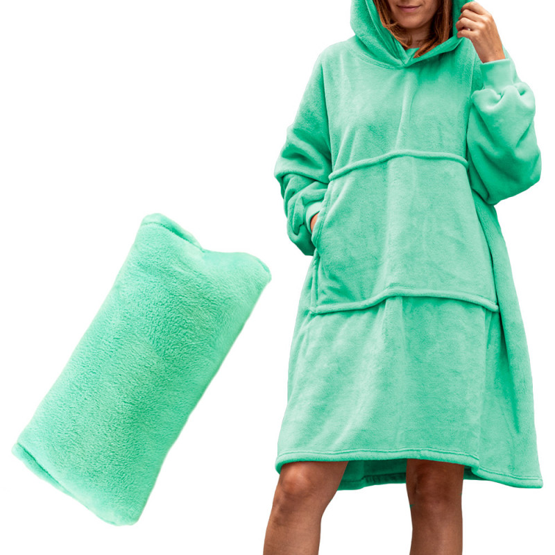 Decken-Sweatshirt + Kissen