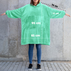 Decken-Sweatshirt + Kissen
