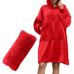 Decken-Sweatshirt + Kissen