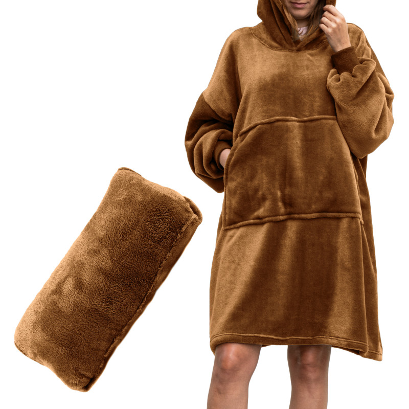 Decken-Sweatshirt + Kissen