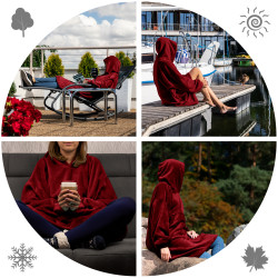 Decken-Sweatshirt + Kissen