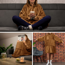 Decken-Sweatshirt + Kissen