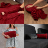 Decken-Sweatshirt + Kissen