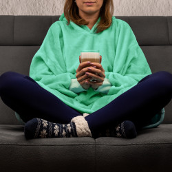 Decken-Sweatshirt + Kissen