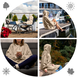 Decken-Sweatshirt + Kissen