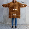 Decken-Sweatshirt + Kissen