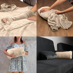 Decken-Sweatshirt + Kissen