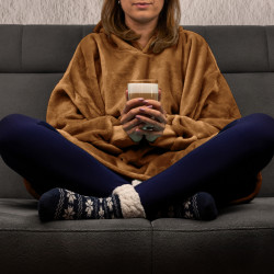 Decken-Sweatshirt + Kissen