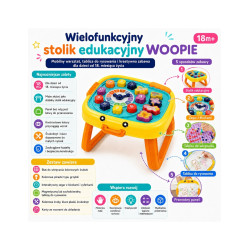 WOOPIE 59547 Interaktywny Stolik edukacyjny warsztat i tablica suchościeralna