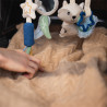 B.O.1579 Bildungs-Spielzeug - Anhänger für Kinderwagen und Autositz RACCON