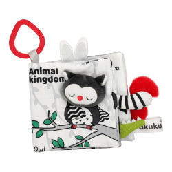 AKUKU A0481 Sensorik-Buch ANIMAL KINGDOM