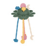 PETITE&MARS 601817 Silikon-Sensorikspielzeug Crazy Planet Misty Green 10 m+