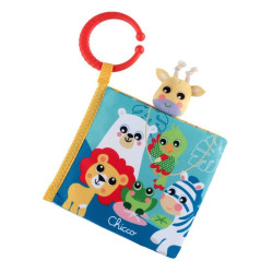 CHICCO 00010056000000 Sensorisches Büchlein rosa AKTION