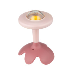 CANPOL 56/610 Sensorische Rassel mit Beißring rosa