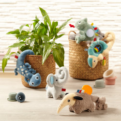 B.O.1413 Pädagogisches Spielzeug für den Kinderwagen / Hängespielzeug FAIRY TAILS-CHAMELEON CHARLES*